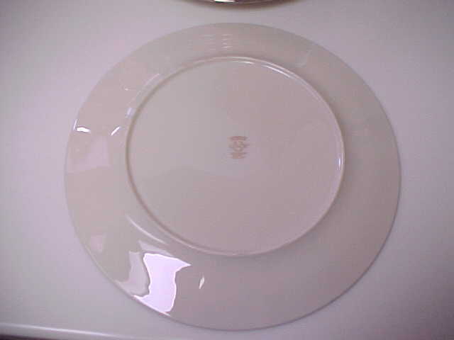 7 Lenox Made In USA Dinner Plates 10.7/8" Charleston Pattern