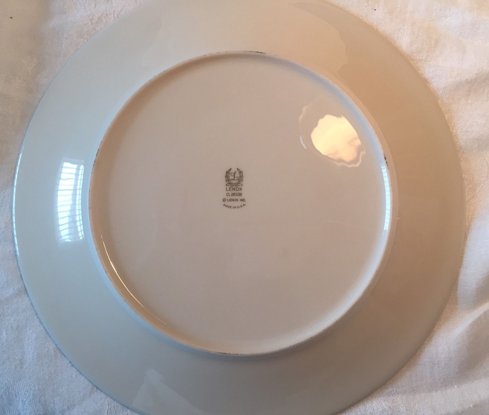 Lenox Clarion Dinner Plate 10 1/2"