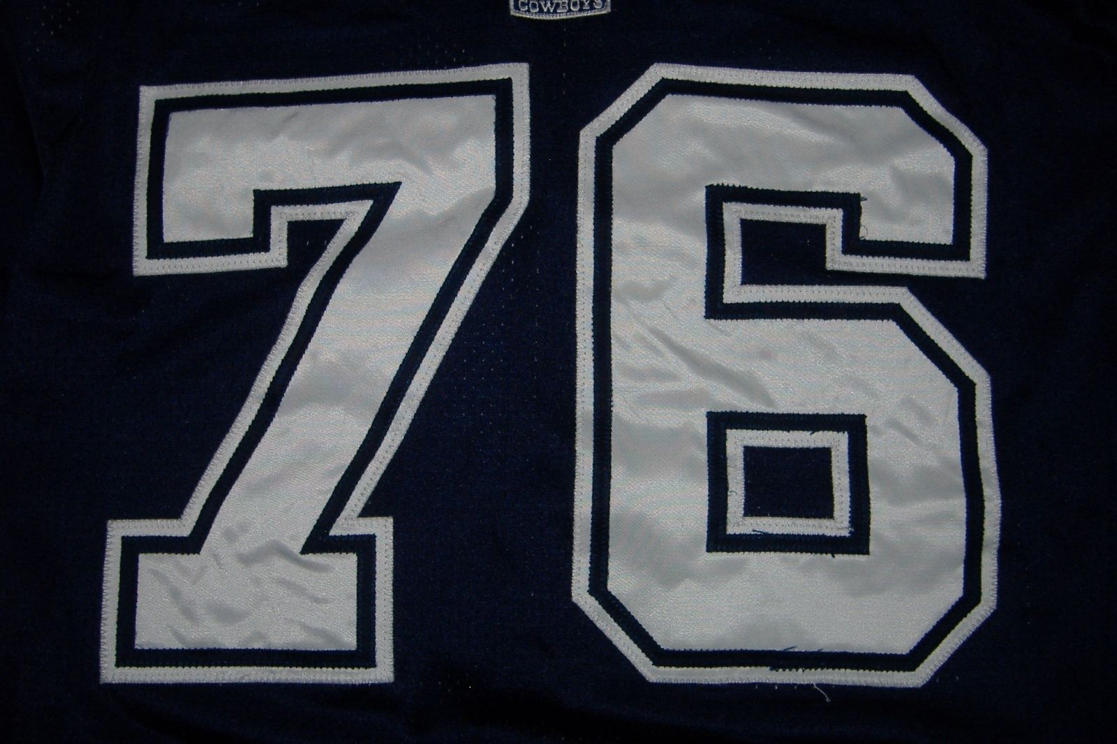 2002 FLOZELL ADAMS DALLAS COWBOYS GAME ISSUED JERSEY THROWBACK THANKSGIVING USED