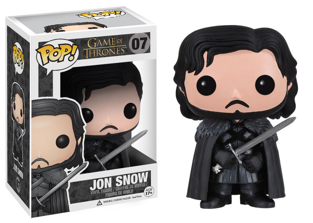 Exclusive Pop Game of Thrones: Jon Snow Vinyl Figure Great Collectible Toy