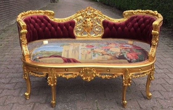 antique sofa amazing deluxe look in Louis xvi style