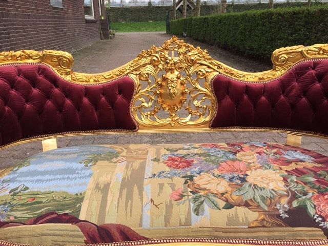 antique sofa amazing deluxe look in Louis xvi style