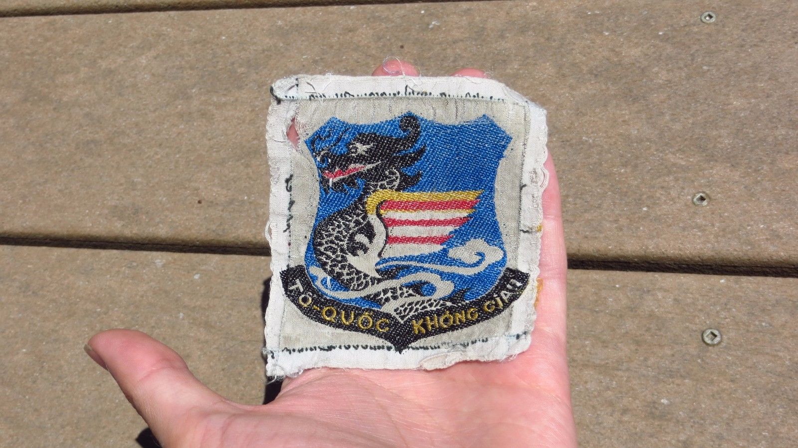 Vietnam War Army Republic of South ARVN PATCH Air Force Bevo