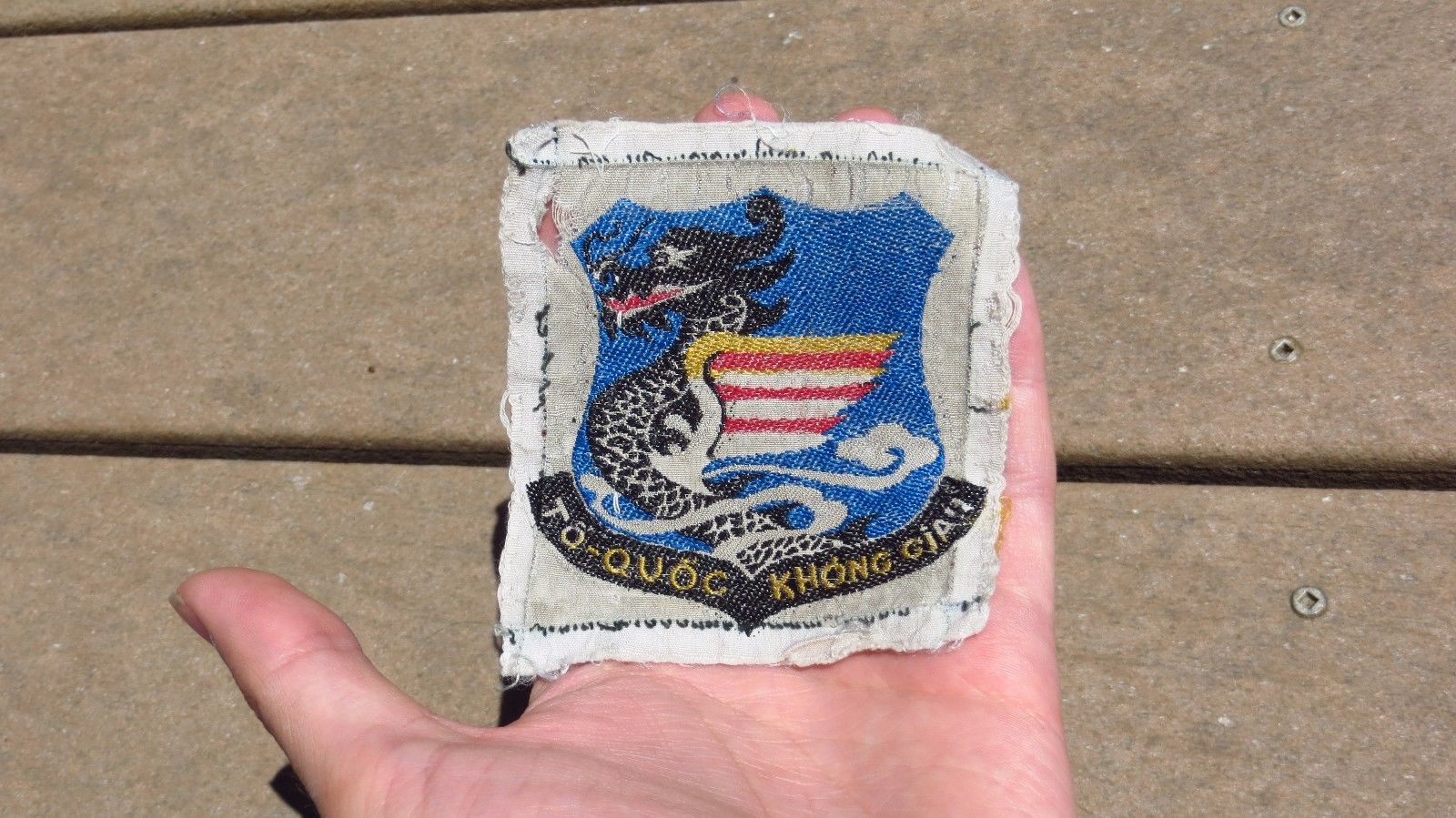 Vietnam War Army Republic of South ARVN PATCH Air Force Bevo