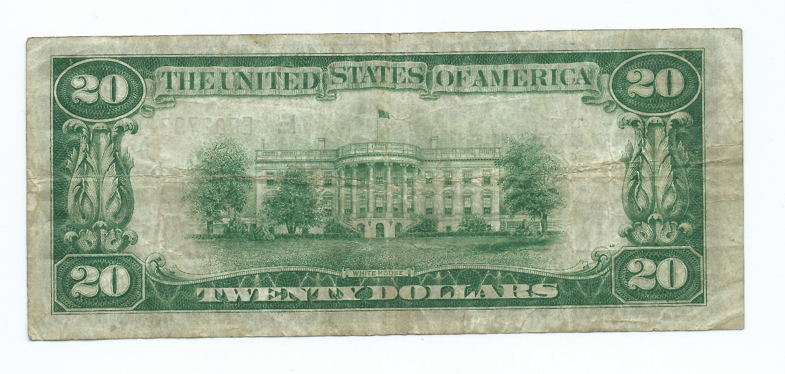 1929 $20.00 NATIONAL BANKNOTE -- THE FEDERAL RESERVE BANK OF RICHMOND, VIRGINIA