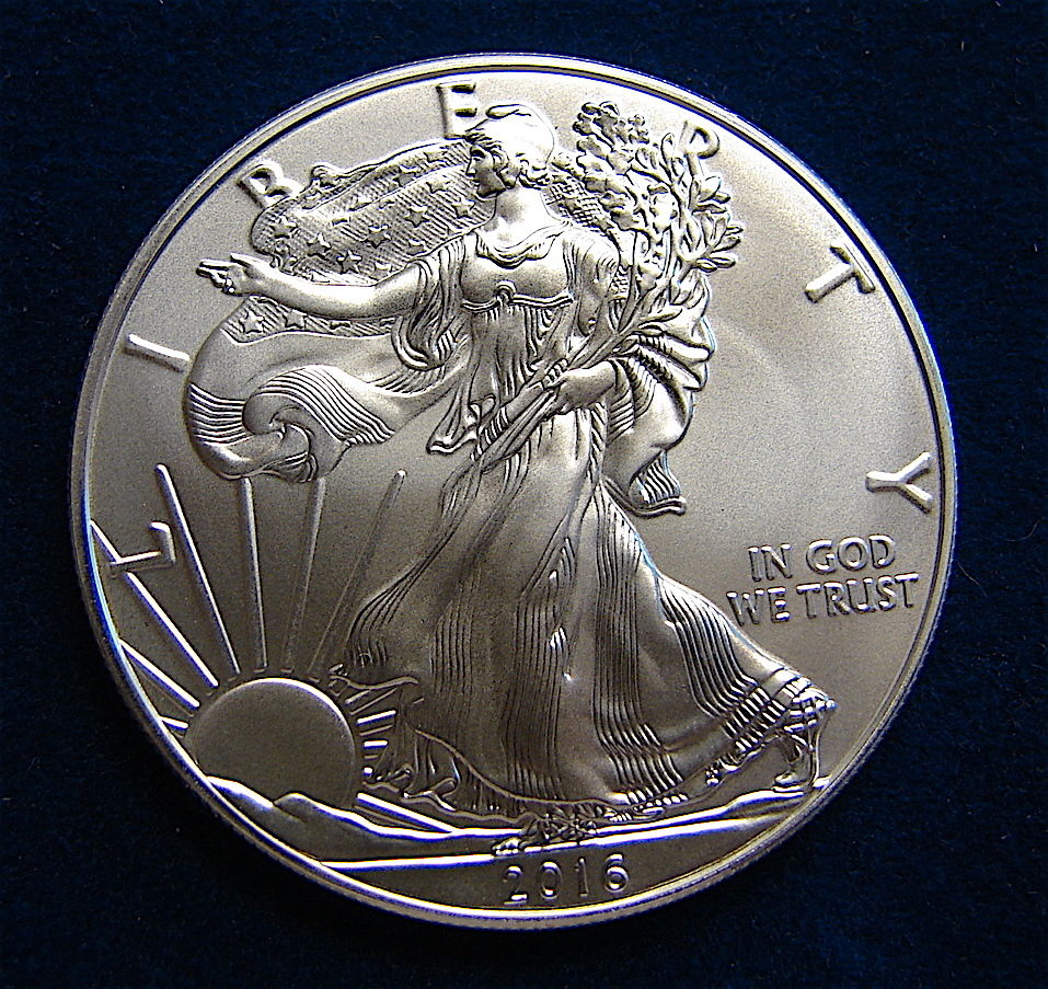 2016~~ 1 Oz Silver American Eagle BU-------40 Coins Available----free ship