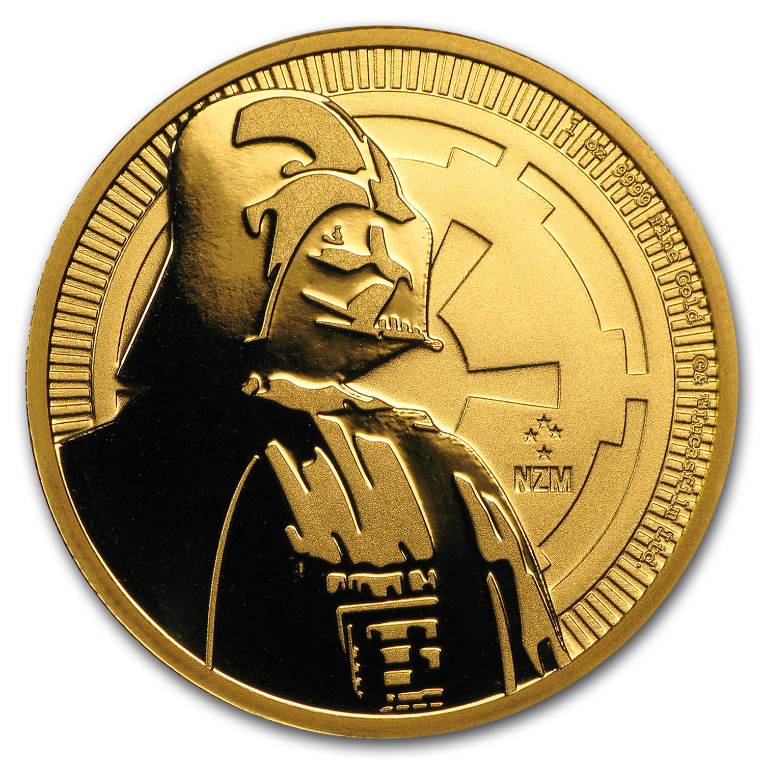 2017 Niue 1 oz Gold $250 Star Wars: Darth Vader BU - SKU #151025