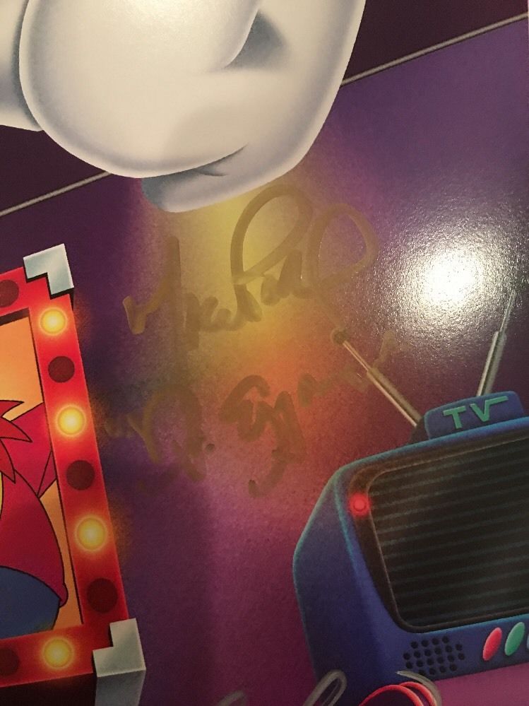 Autographed SXSW Official Sega Sonic Mania Hedgehog Poster EXACT PROOF E3 2017