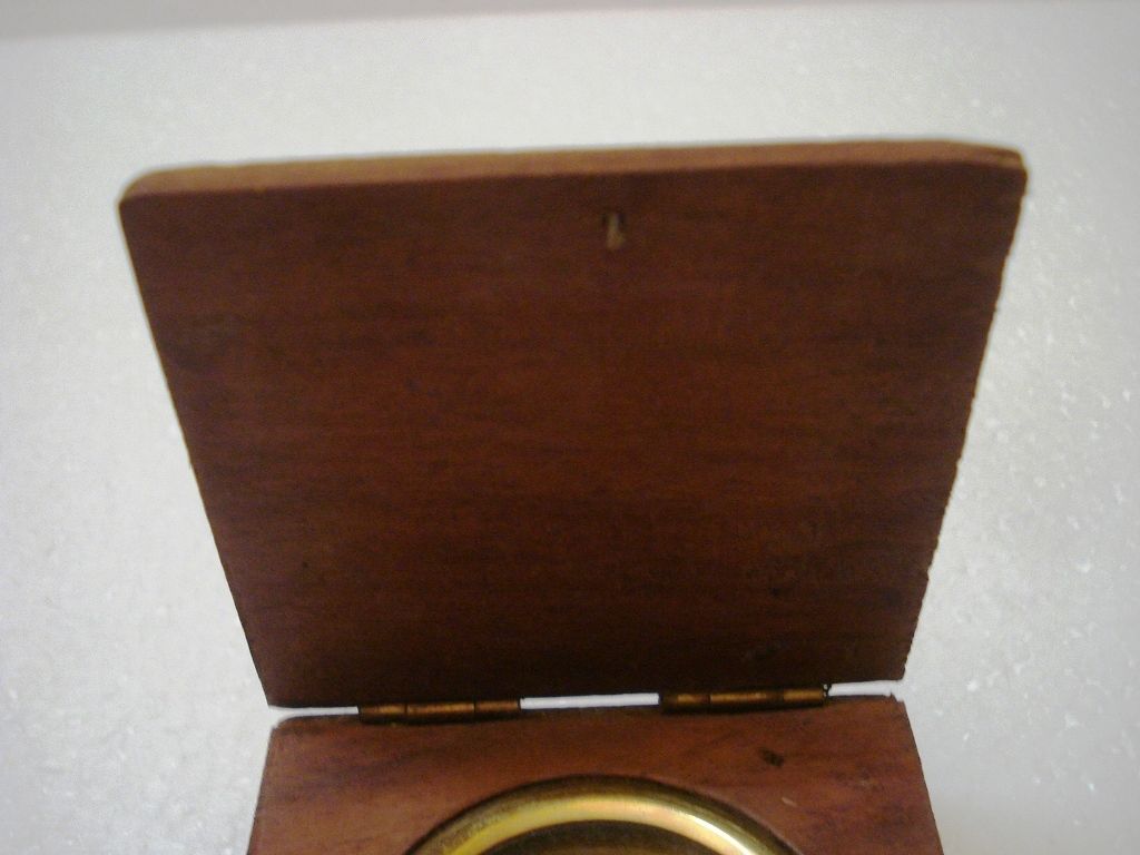 MARINE Pocket COMPASS  - Brass - Little & Very Nice (1994)