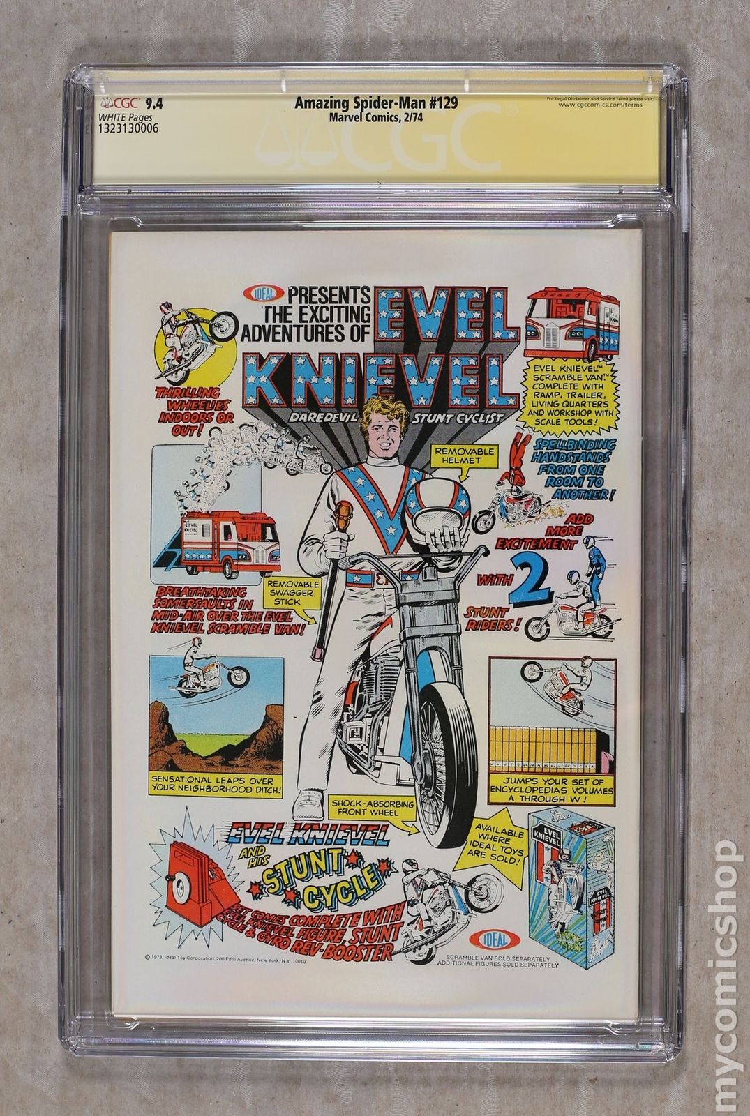 Amazing Spider-Man (1963 1st Series) #129 CGC 9.4 SS 1323130006