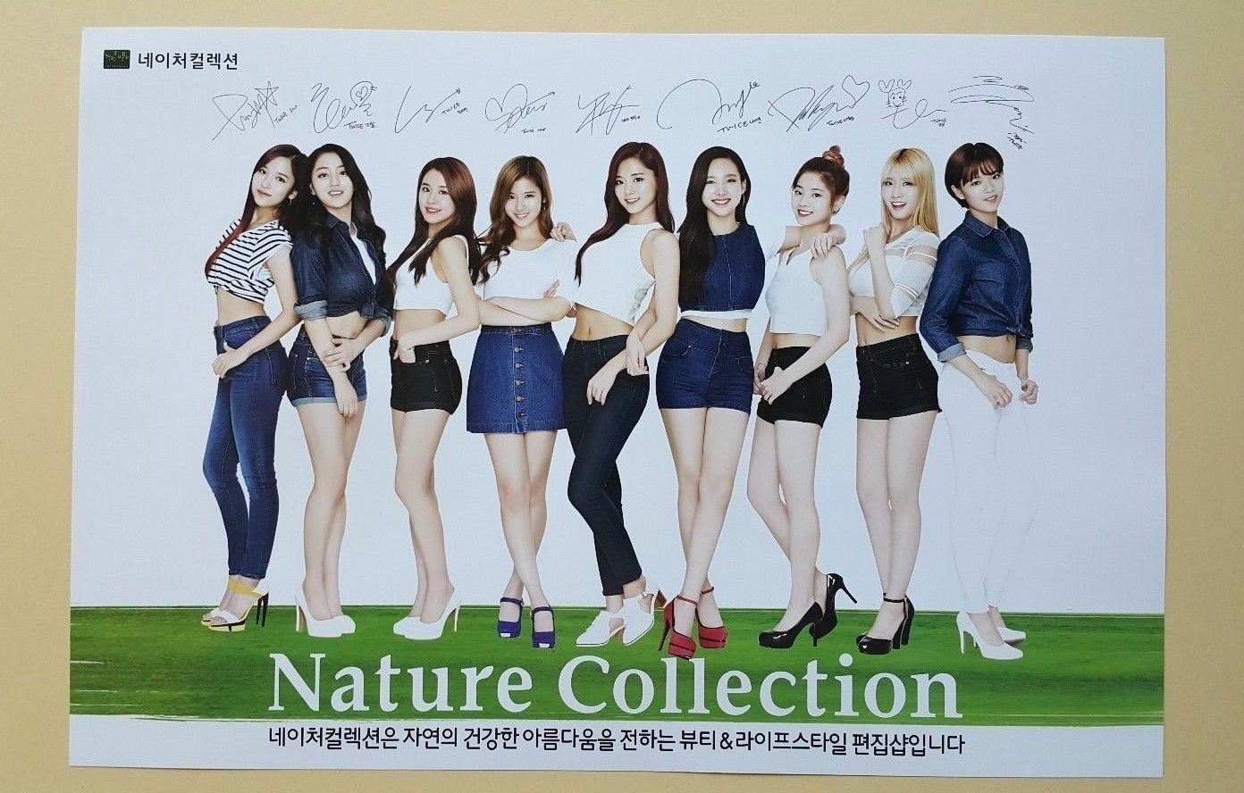 Twice Nature Collection Promotion Poster with long tube (Small : Check the size)