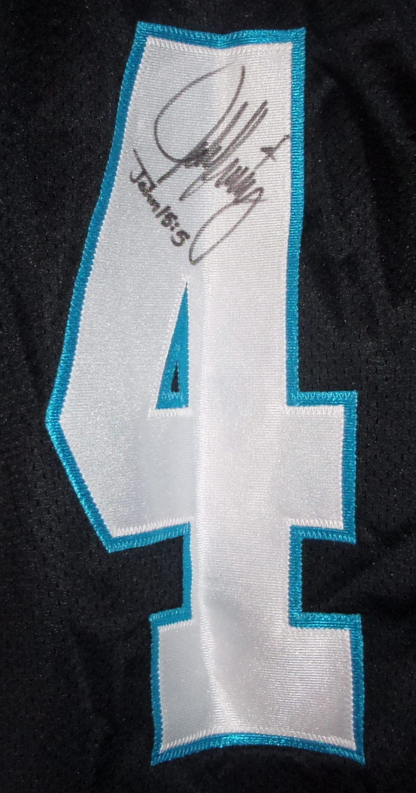 John Kasay (Carolina Panthers) Game Worn (Signed) Jersey