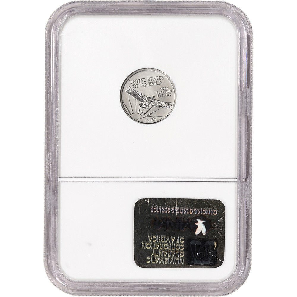 2002 American Platinum Eagle (1/10 oz) $10 - NGC MS69