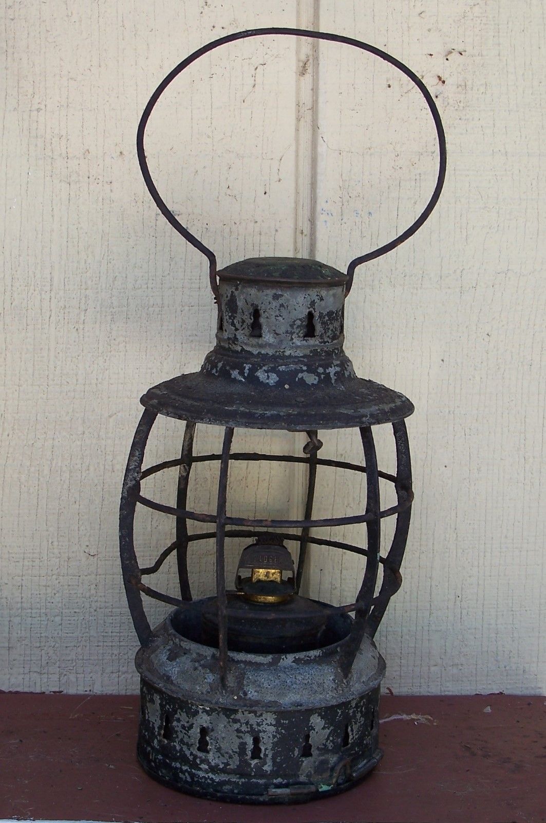 antique Nautical style Lantern marine oil light