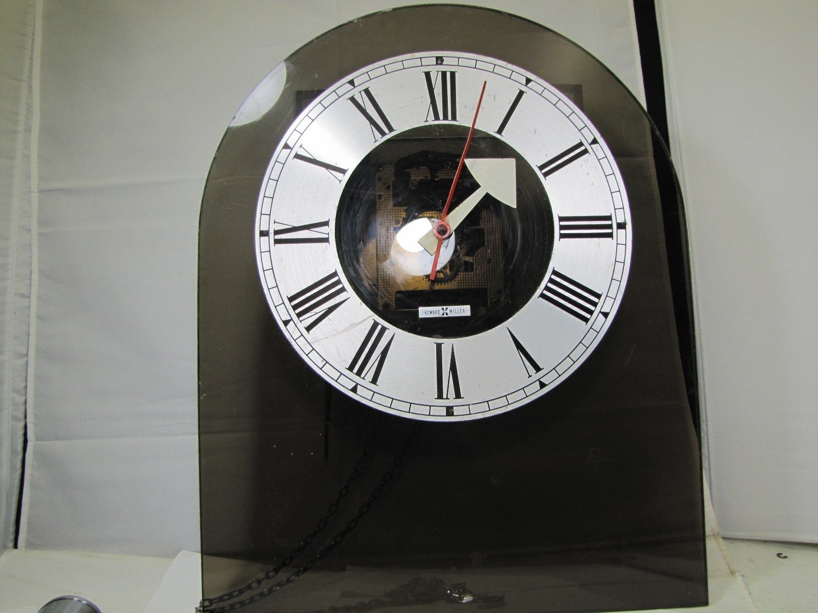 Mid Century Modern Howard Miller wall clock for repair