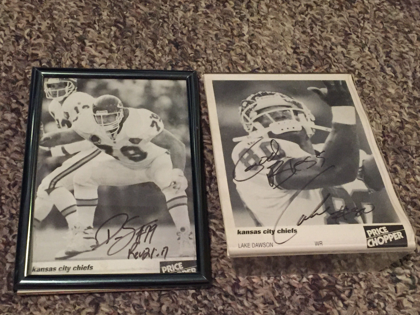 Kansas City Chiefs Memorabilia - including autographs