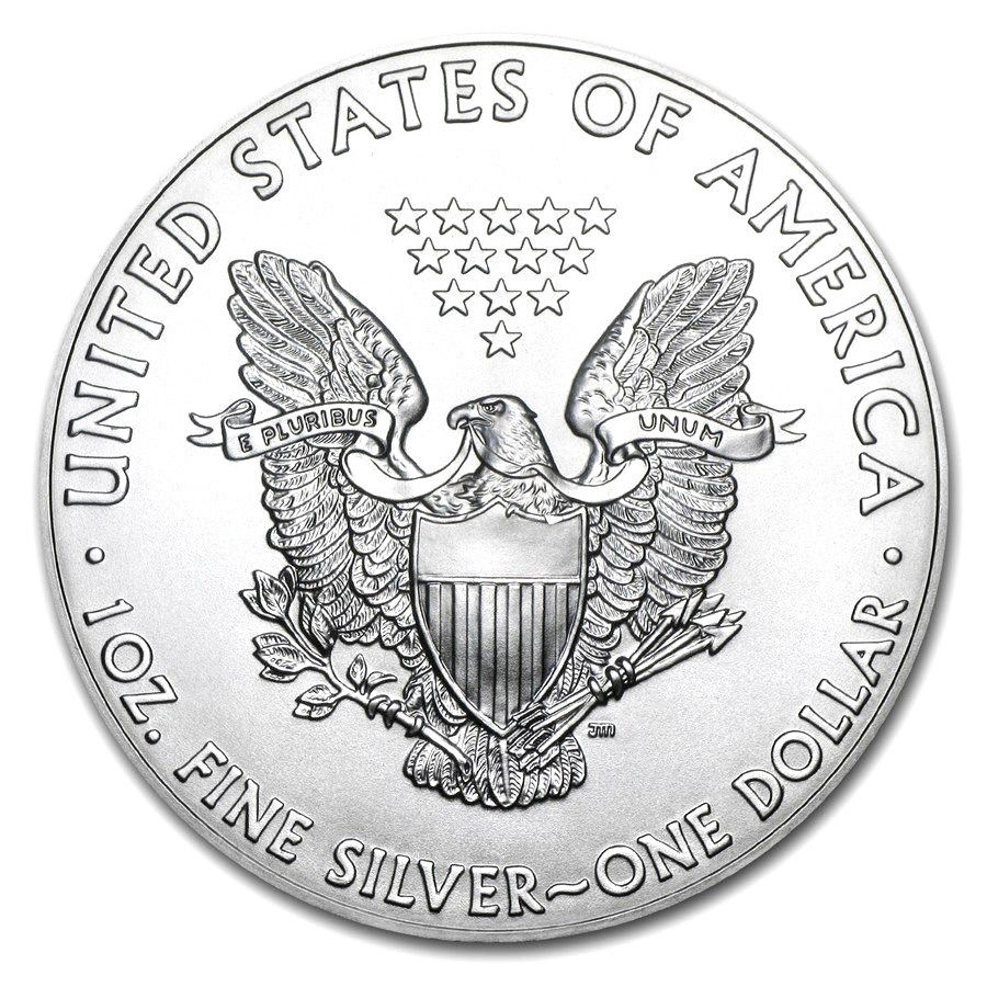 1 TROY OUNCE .999 FINE 2017 AMERICAN SILVER EAGLE BU + 99.9% 24K GOLD $100 BILL