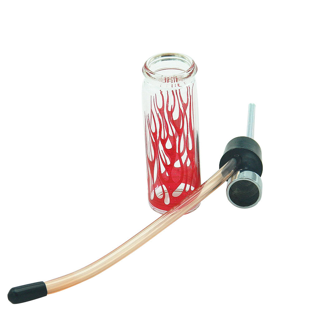 Mini Smoking Glass Bottle Portable Hookah Shisha Tube Filter Cigarette Holder