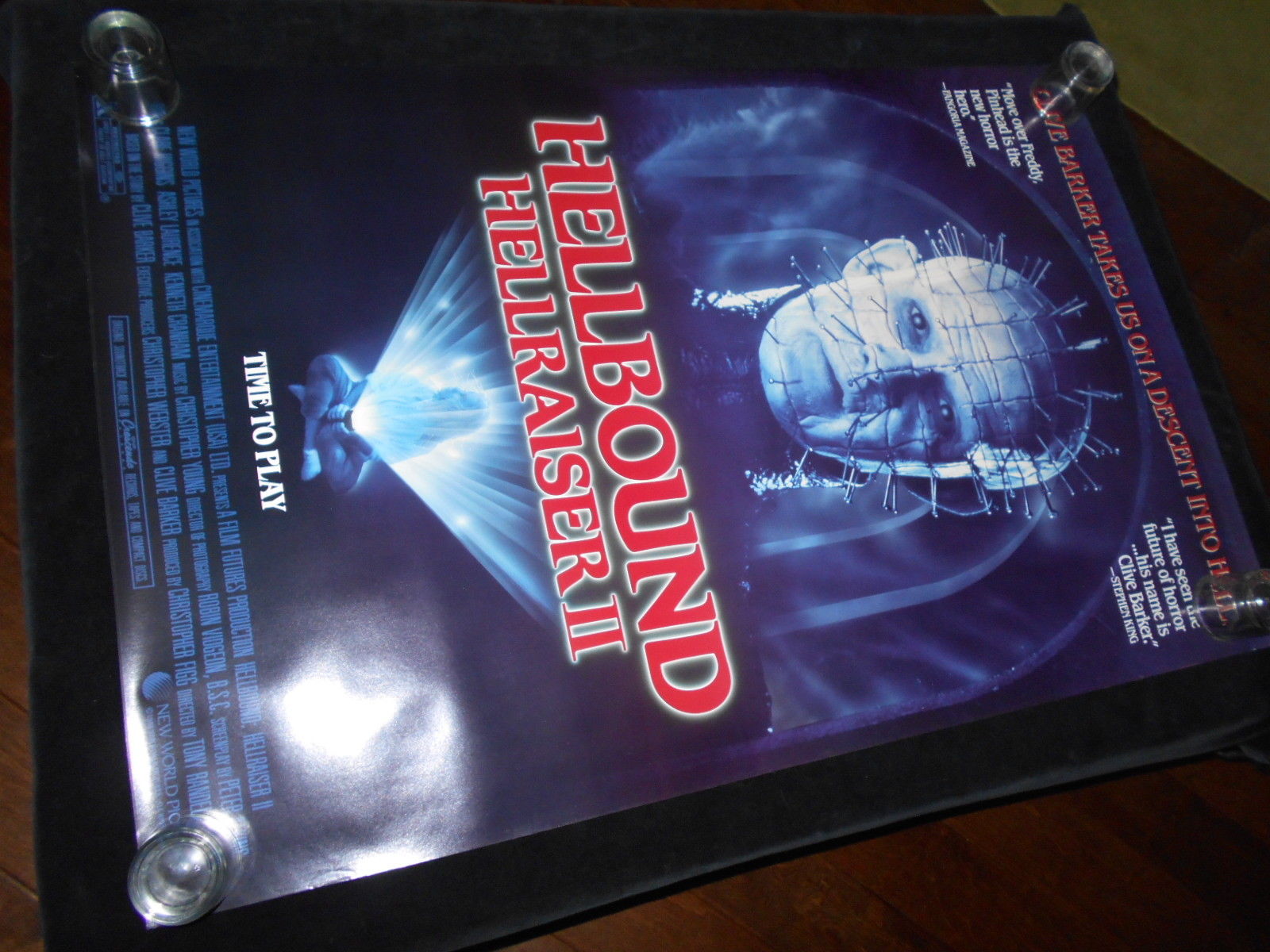 Hellbound  Hellraiser 2  Original Rolled One Sheet   Horror