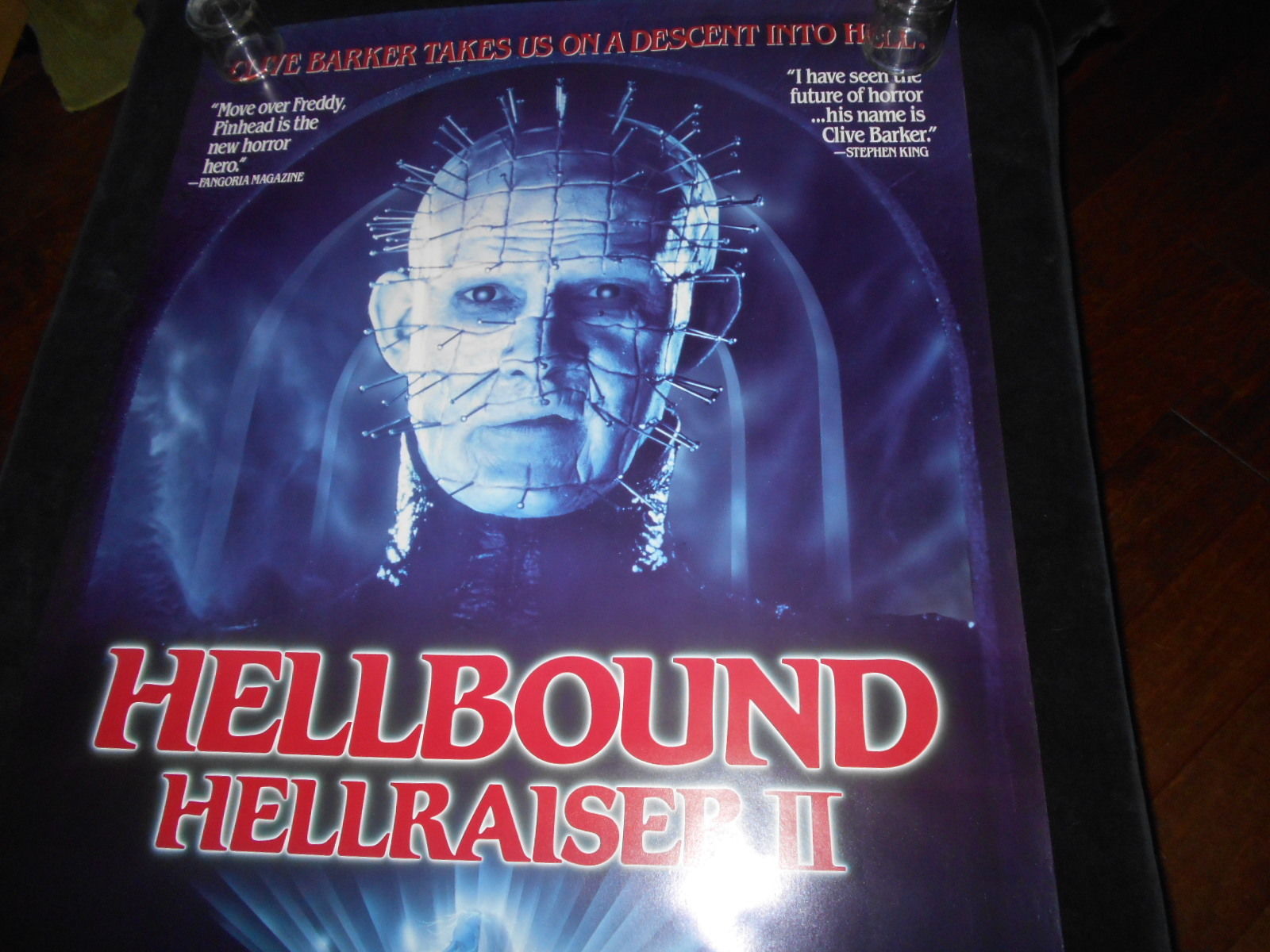 Hellbound  Hellraiser 2  Original Rolled One Sheet   Horror