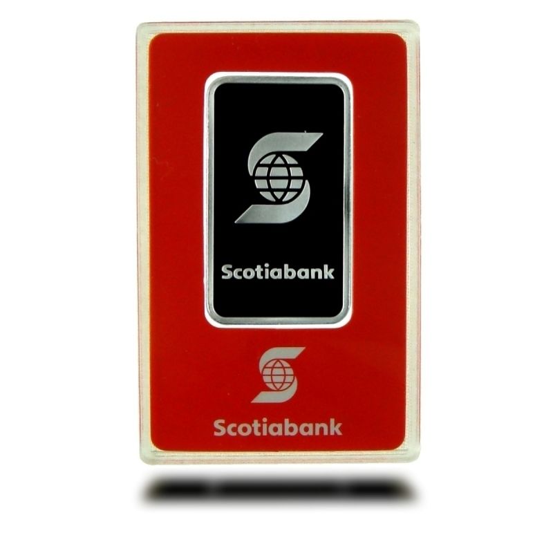 1 oz Platinum Swiss (Switzerland) Scotiabank (Valcambi) Bar