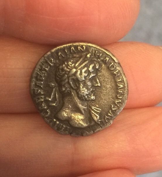 ROMAN. HADRIAN. SILVER DENARIUS.