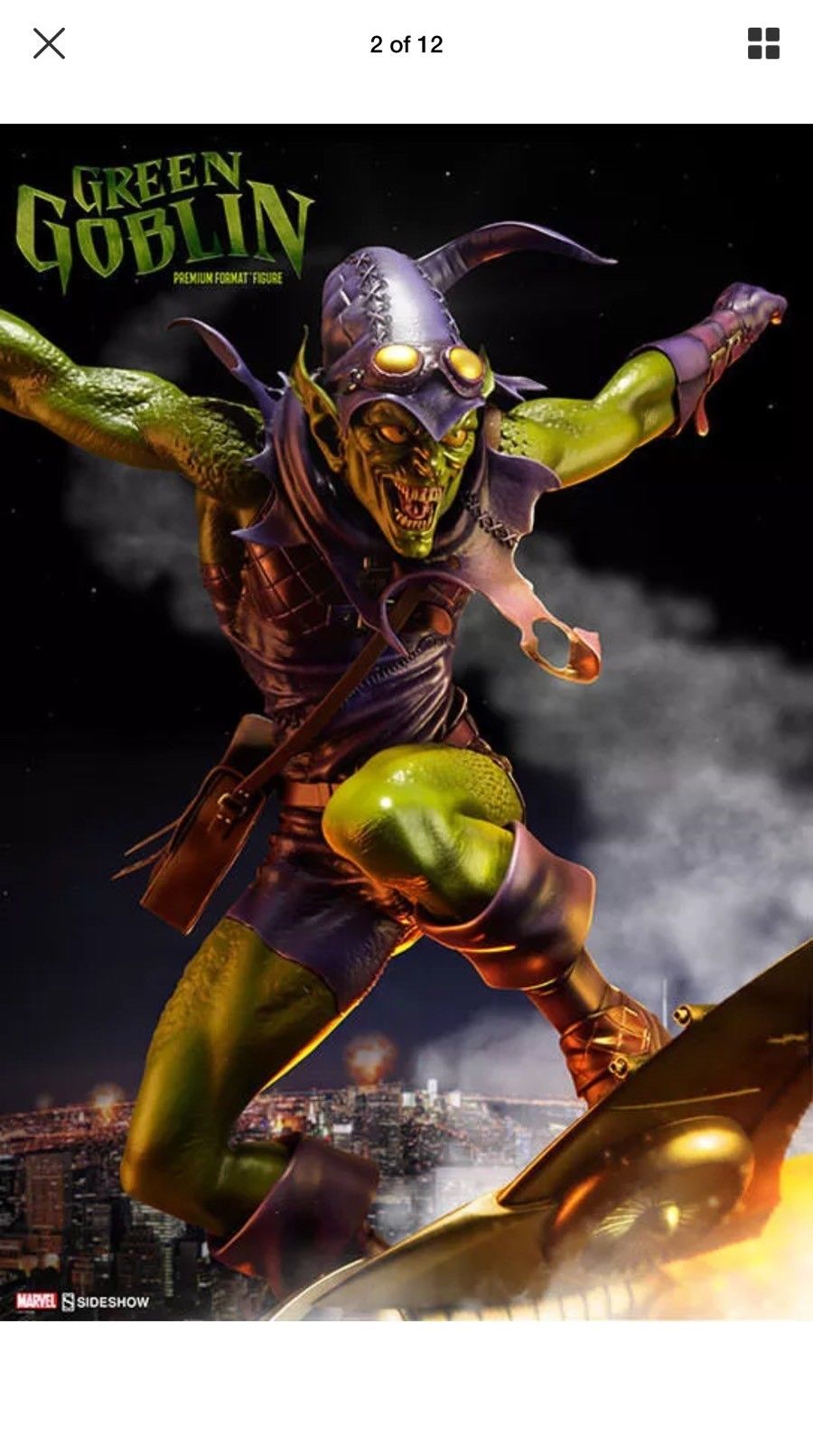 Sideshow Premium Format Green Goblin 372/2000