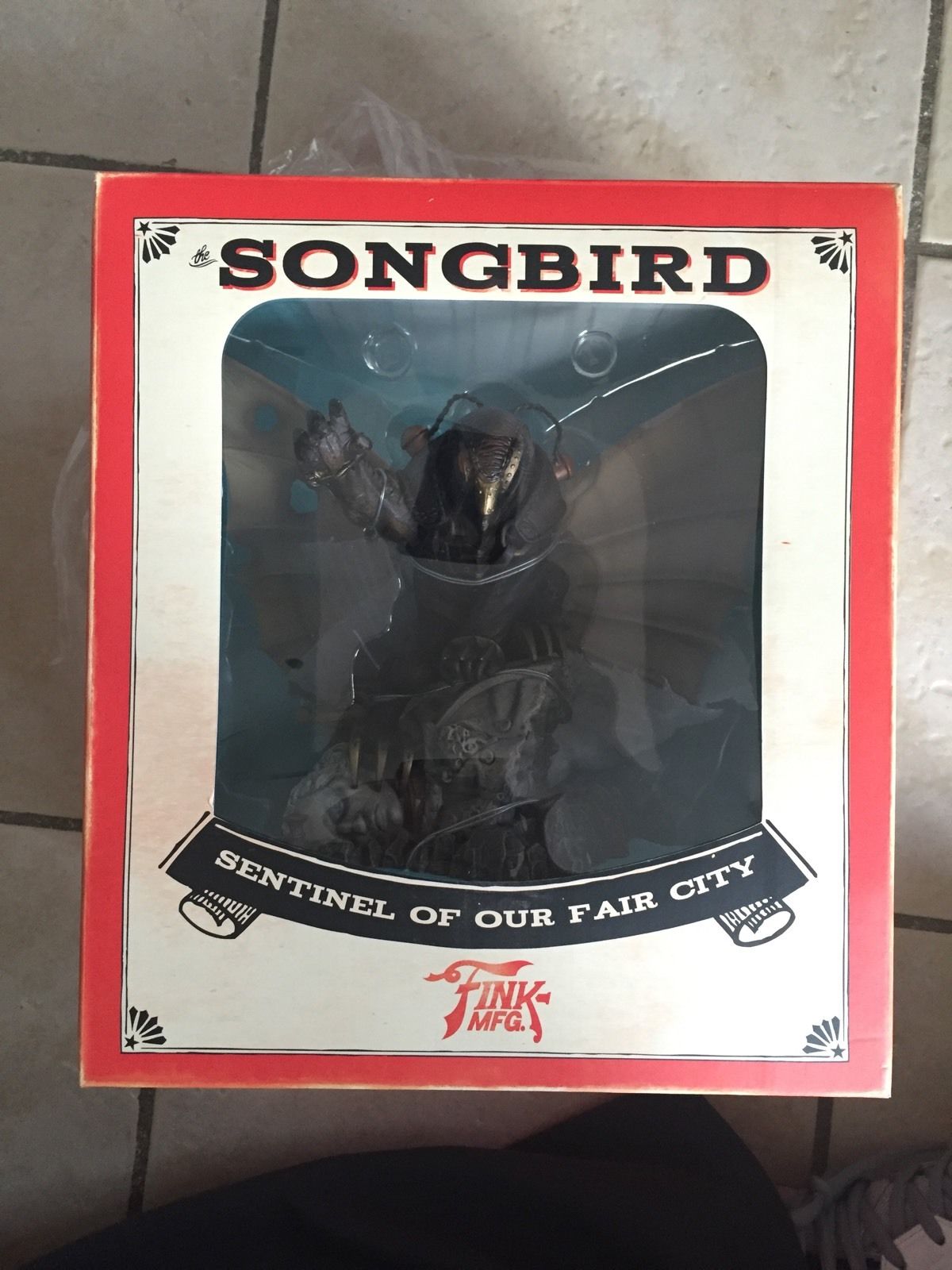 Limited 200  BioShock Infinite Songbird Statue Signed by Ken Levine & Team LE