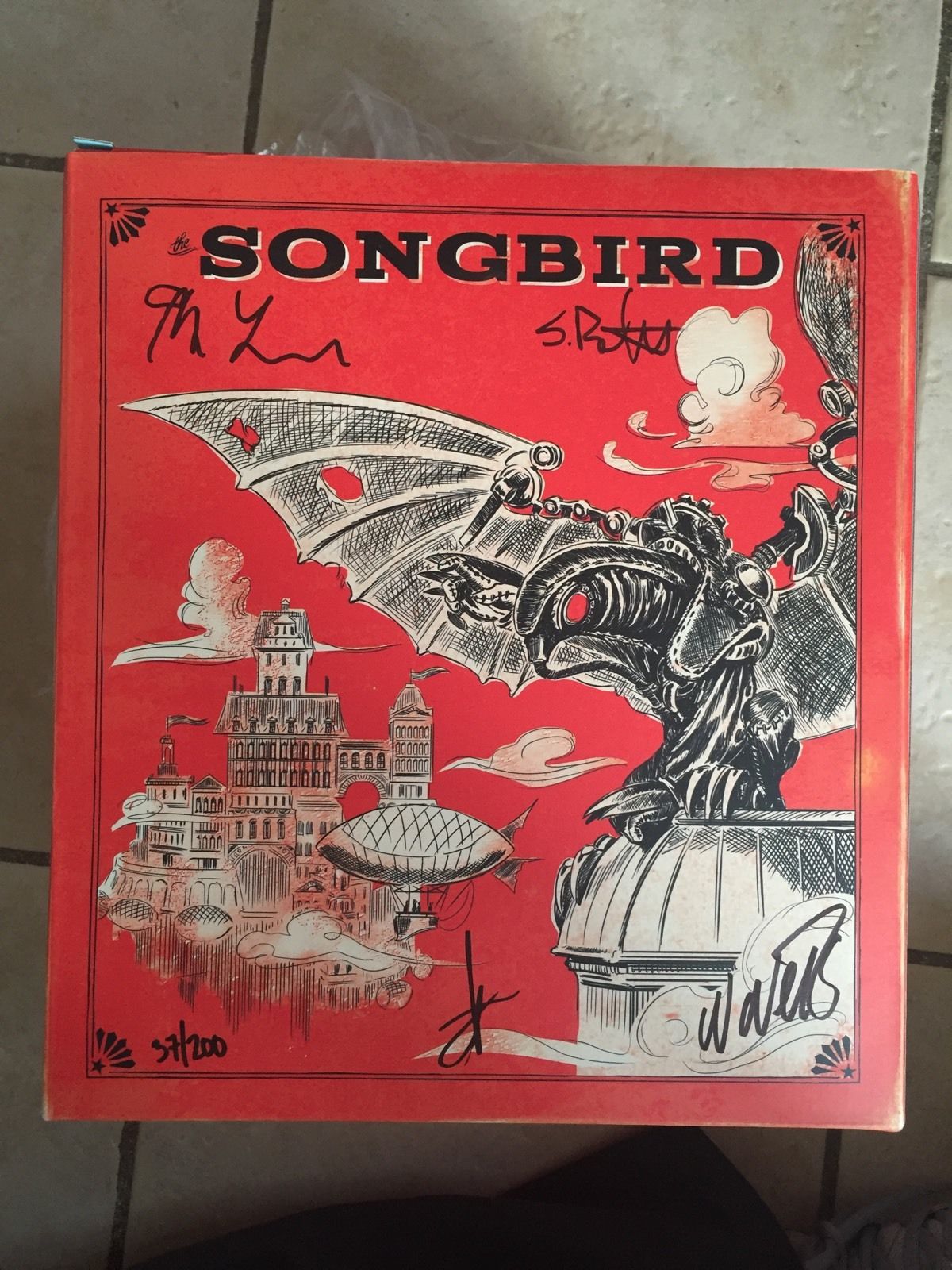 Limited 200  BioShock Infinite Songbird Statue Signed by Ken Levine & Team LE