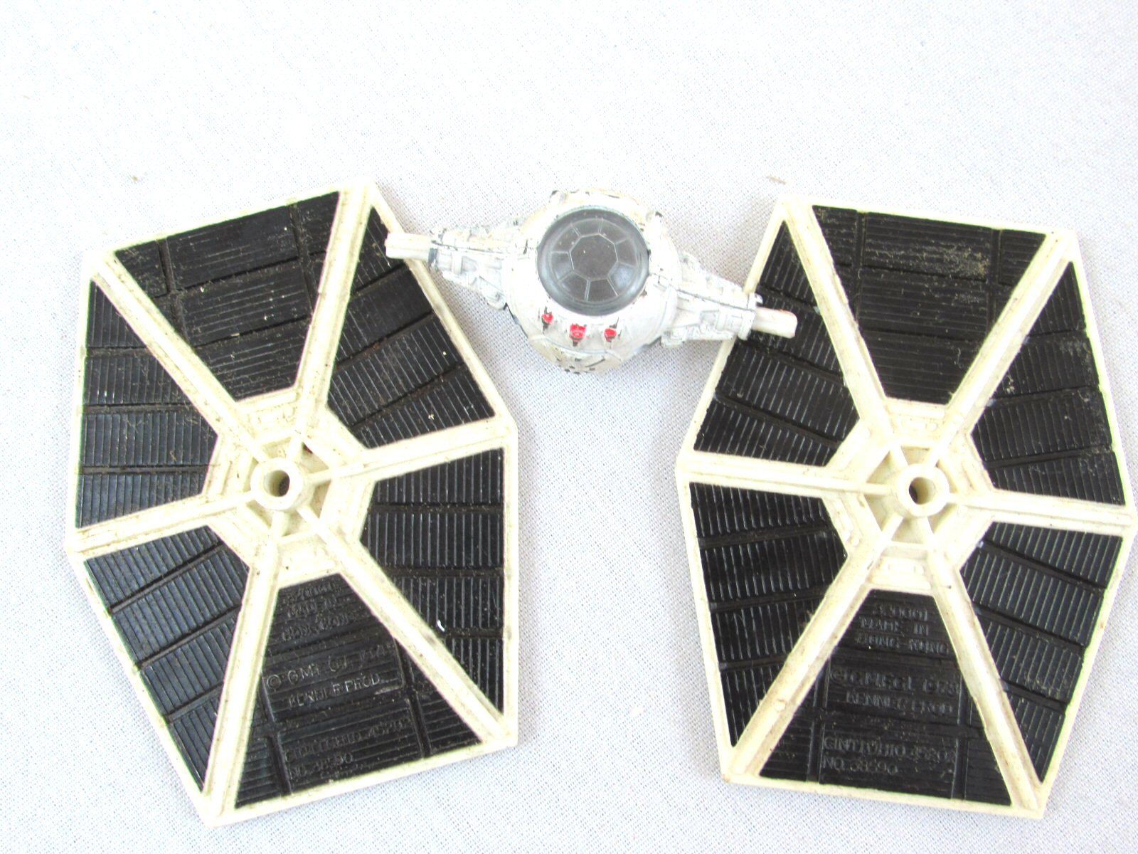 Star Wars Die Cast Tie Fighter & Darth Vader TF Kenner Original 1978 Lot Of 2 Pc