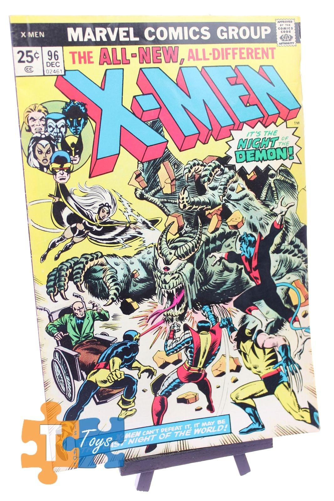 X-Men #96 Marvel Comics December 1975 1st Printing "Night of the Demon" VG-VG+