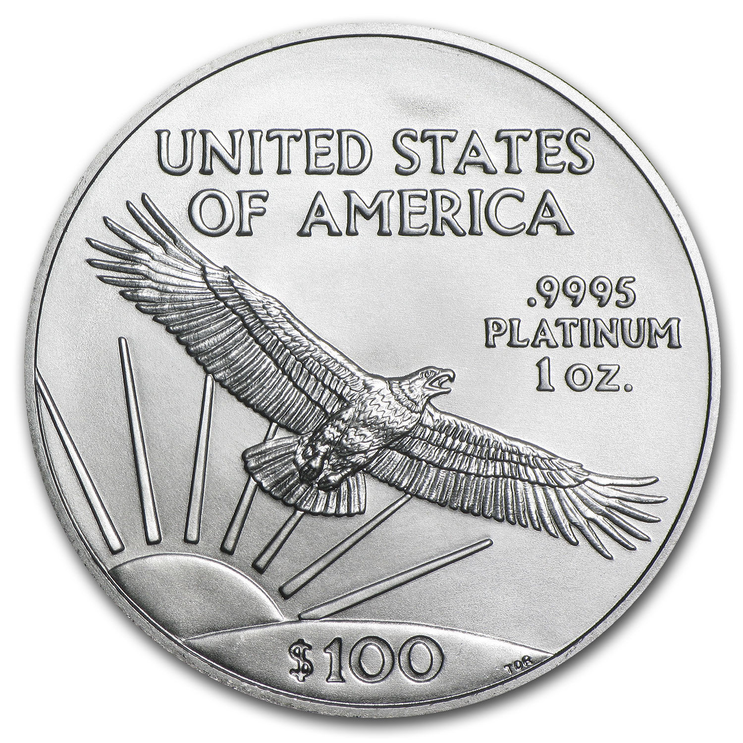 2017 1 oz Platinum American Eagle BU - SKU #102745