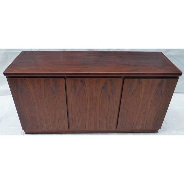 Danish Modern Mid Century Rosewood Storage Cabinet