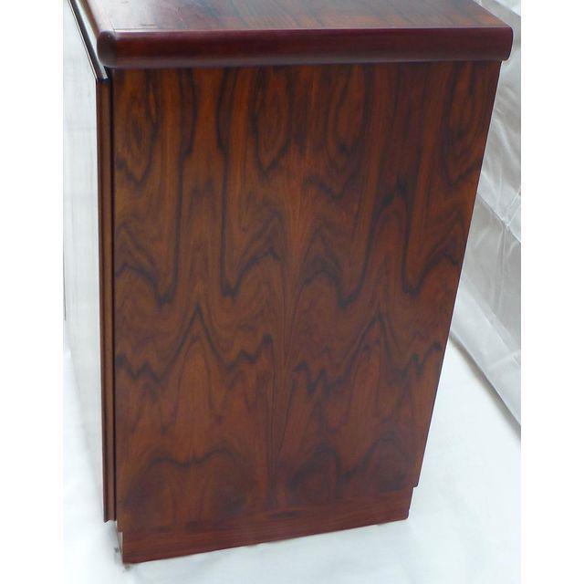 Danish Modern Mid Century Rosewood Storage Cabinet