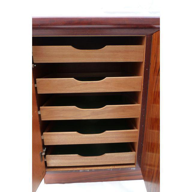 Danish Modern Mid Century Rosewood Storage Cabinet