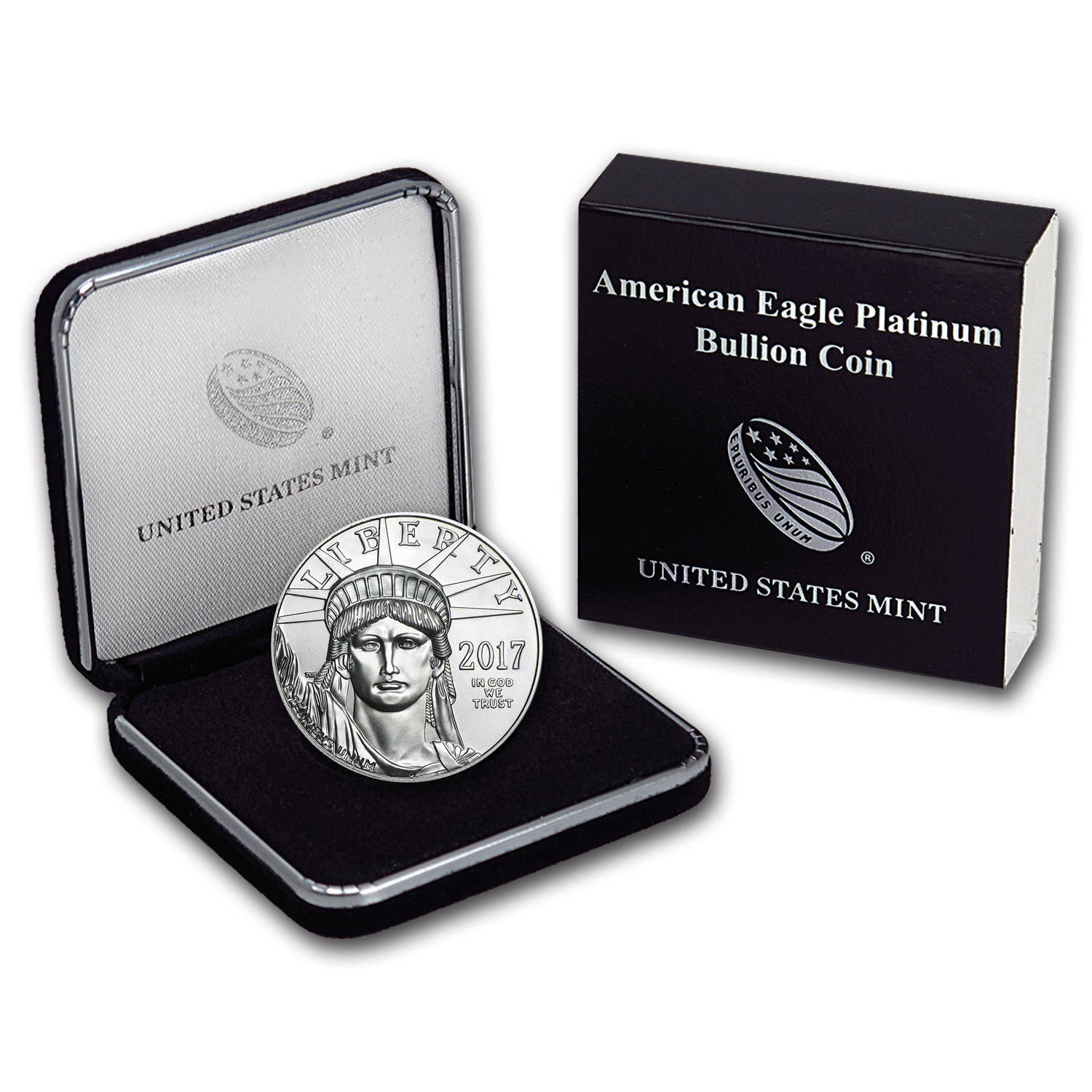 2017 1 oz Platinum American Eagle BU (w/U.S. Mint Box) - SKU #102686