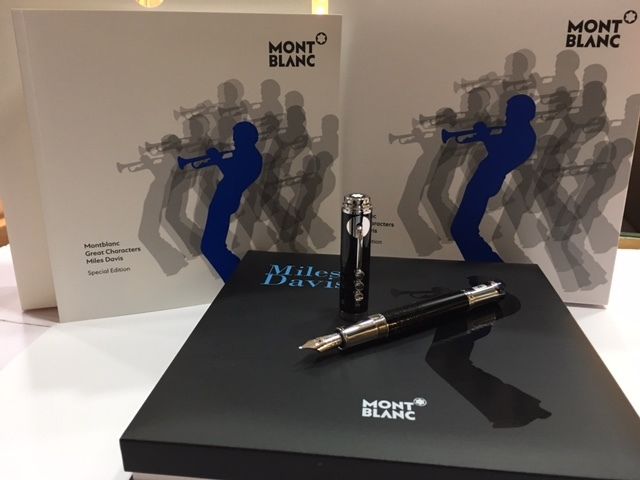 MONTBLANC MILES DAVIS SPECIAL EDITION FOUNTAIN PEN (F/M) NIB - NEW