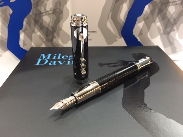 MONTBLANC MILES DAVIS SPECIAL EDITION FOUNTAIN PEN (F/M) NIB - NEW