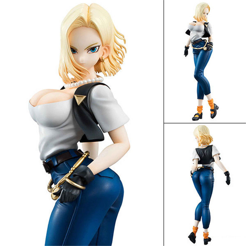 Anime Dragon Ball Gals Android #18 Ver.II PVC Figure New In Box