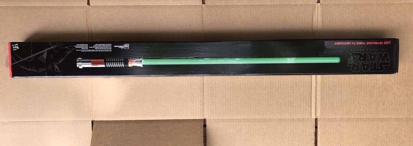 Star Wars The Black Series Luke Skywalker ROTJ Force Fx Lightsaber Green Blade