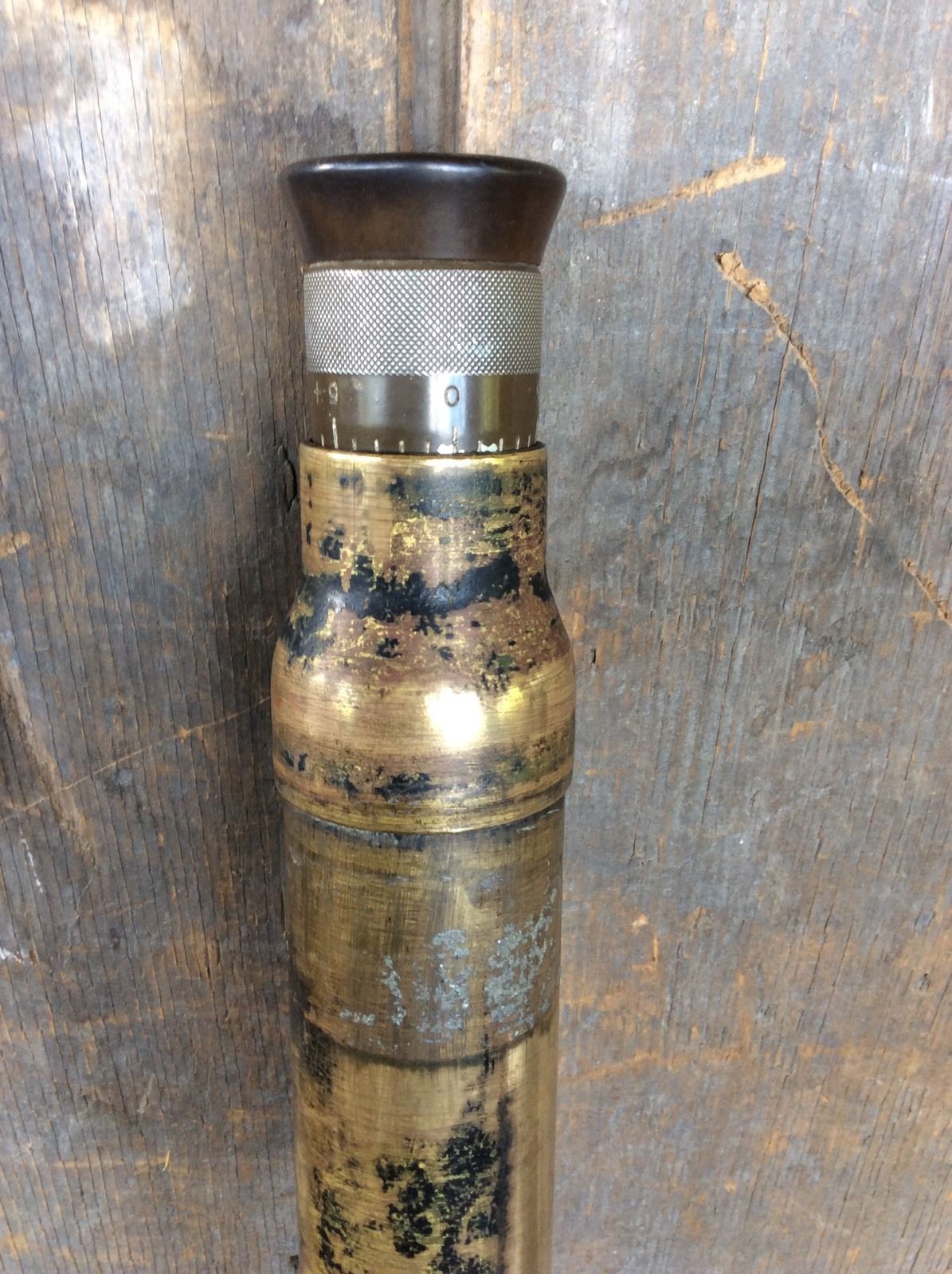 Vintage Antique Brass Metal Telescope ? Possible Nautical Naval