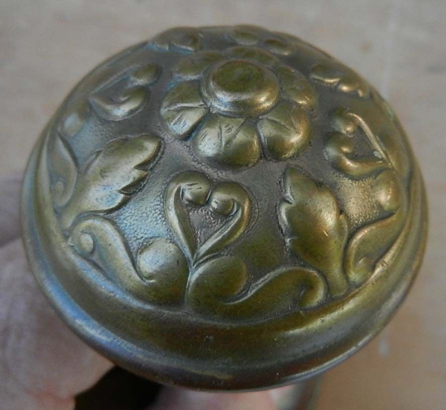 4 Nice Antique Matching Brass Decorative Door Knobs - Additional $10 OFF!!!