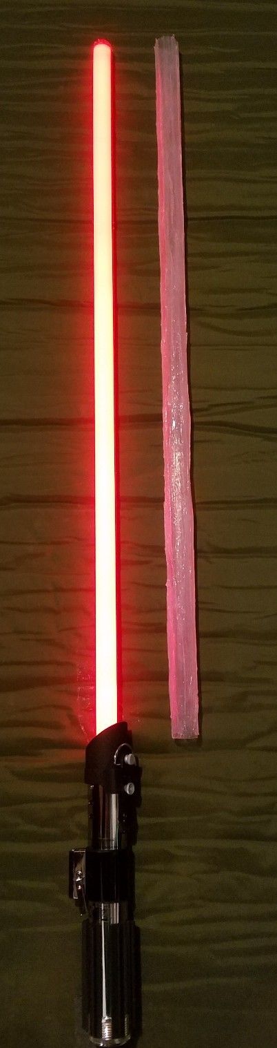 Custom Star Wars Darth Vader Force FX Lightsaber Realistic Effect Blade Cover