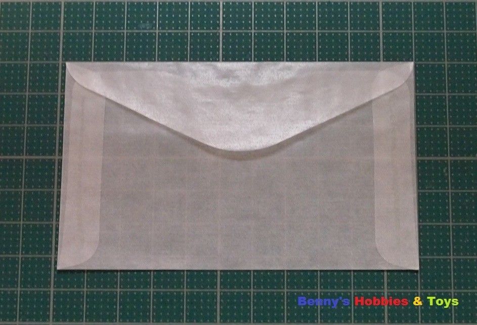 50 New Glassine Envelopes #3 - 2 1/2" x 4 1/4"