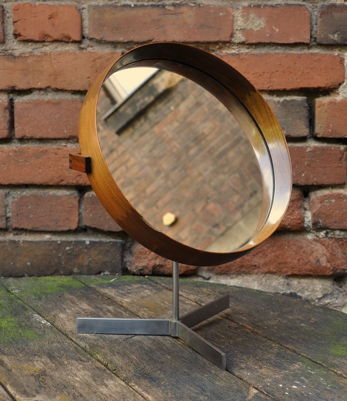 uno & osten kristiansson table mirror for luxus sweden - 1960s