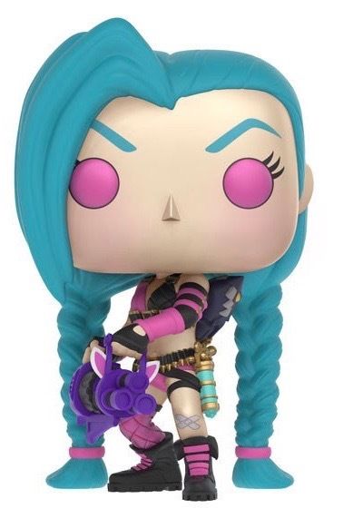 Funko Pop Games - League Of Legends: Jinx Vinyl Action Figure Collectible Toy 05