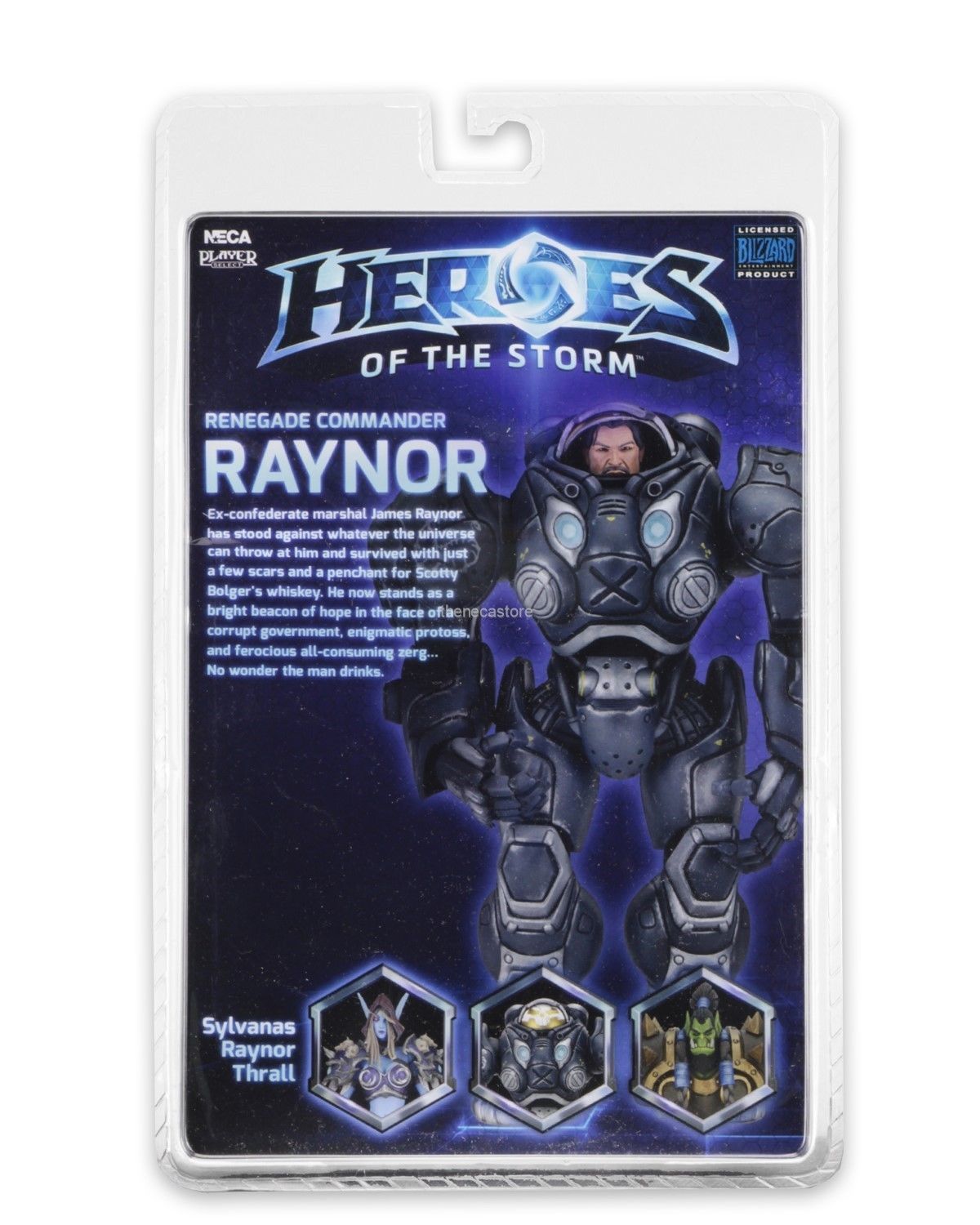 Heroes of the Storm - 7" Scale Action Figure - Series 3 - Raynor - NECA Blizzard