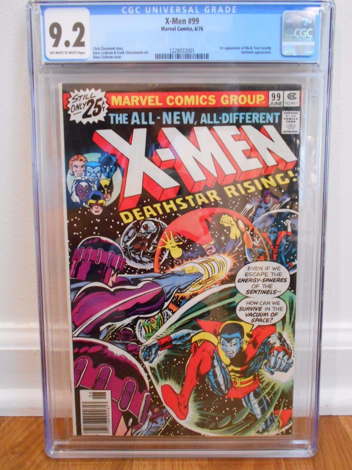 UNCANNY X-MEN #99 1st Black Tom Cassidy CGC 9.2 NM- Near Mint