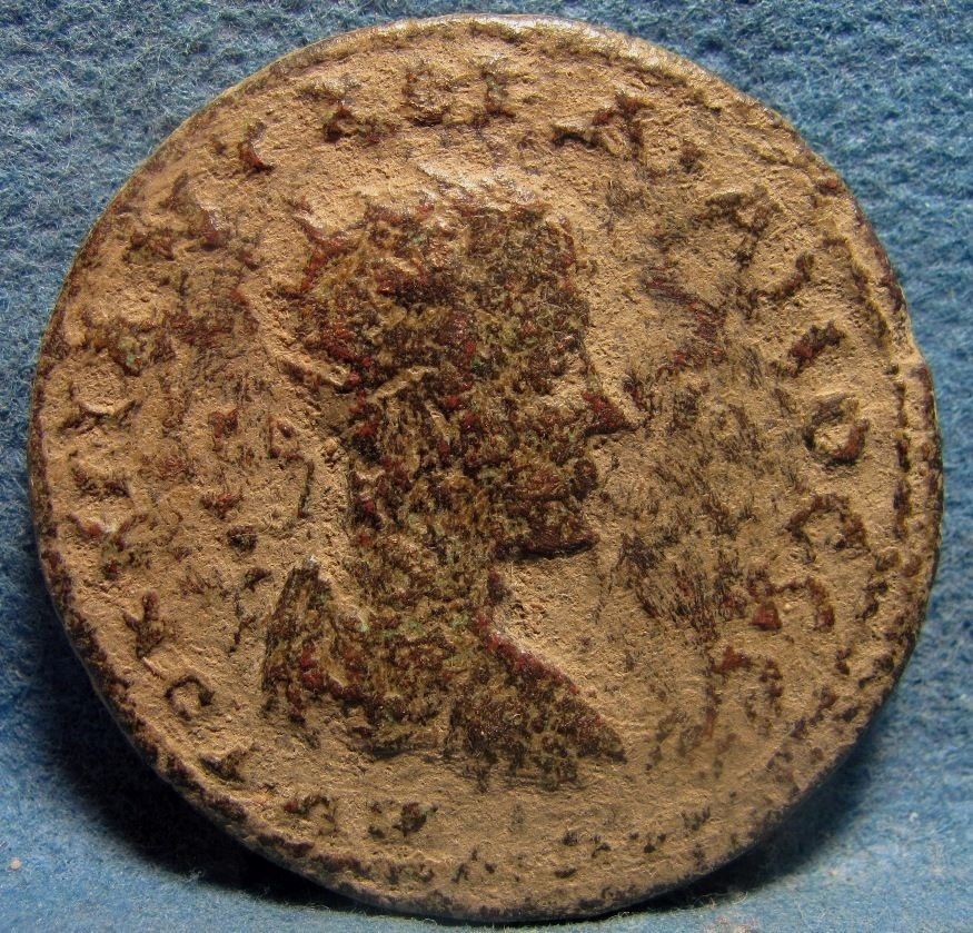 Ancient Edessa. Gordian III, with Abgar X Phraates 238-244 AD. bronze coin 32mm.