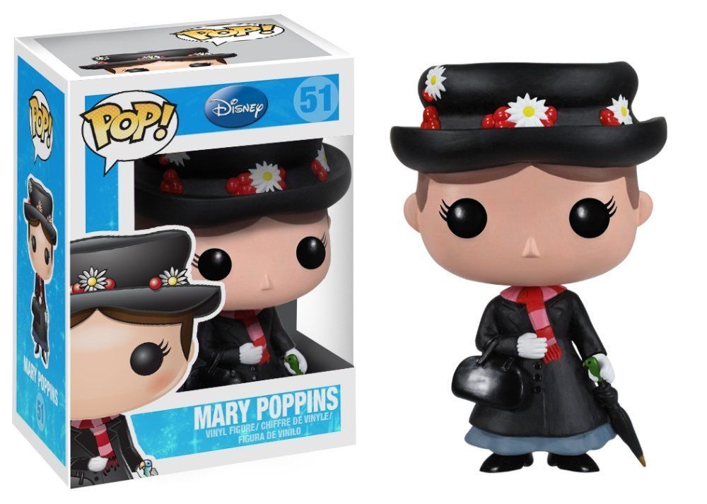 Funko Pop Disney Series 5 Mary Poppins Vinyl Action Figure Collectible Toy, 3201